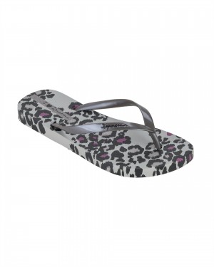 Ipanema Animal Print Grey / Silver | KESCM-3670