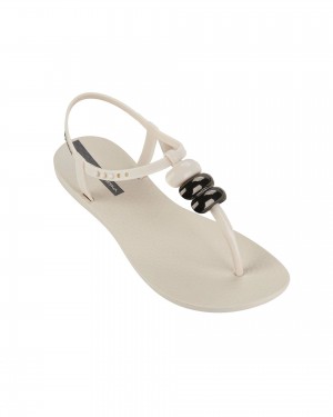 Ipanema Class Sandal Beige / Metal Grey | ANRHY-0435