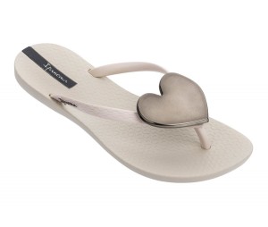 Ipanema Wave Heart Beige / Black | NHOQW-4395