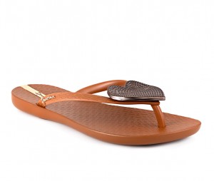 Ipanema Wave Heart Brown / Brown | XPJOA-0198