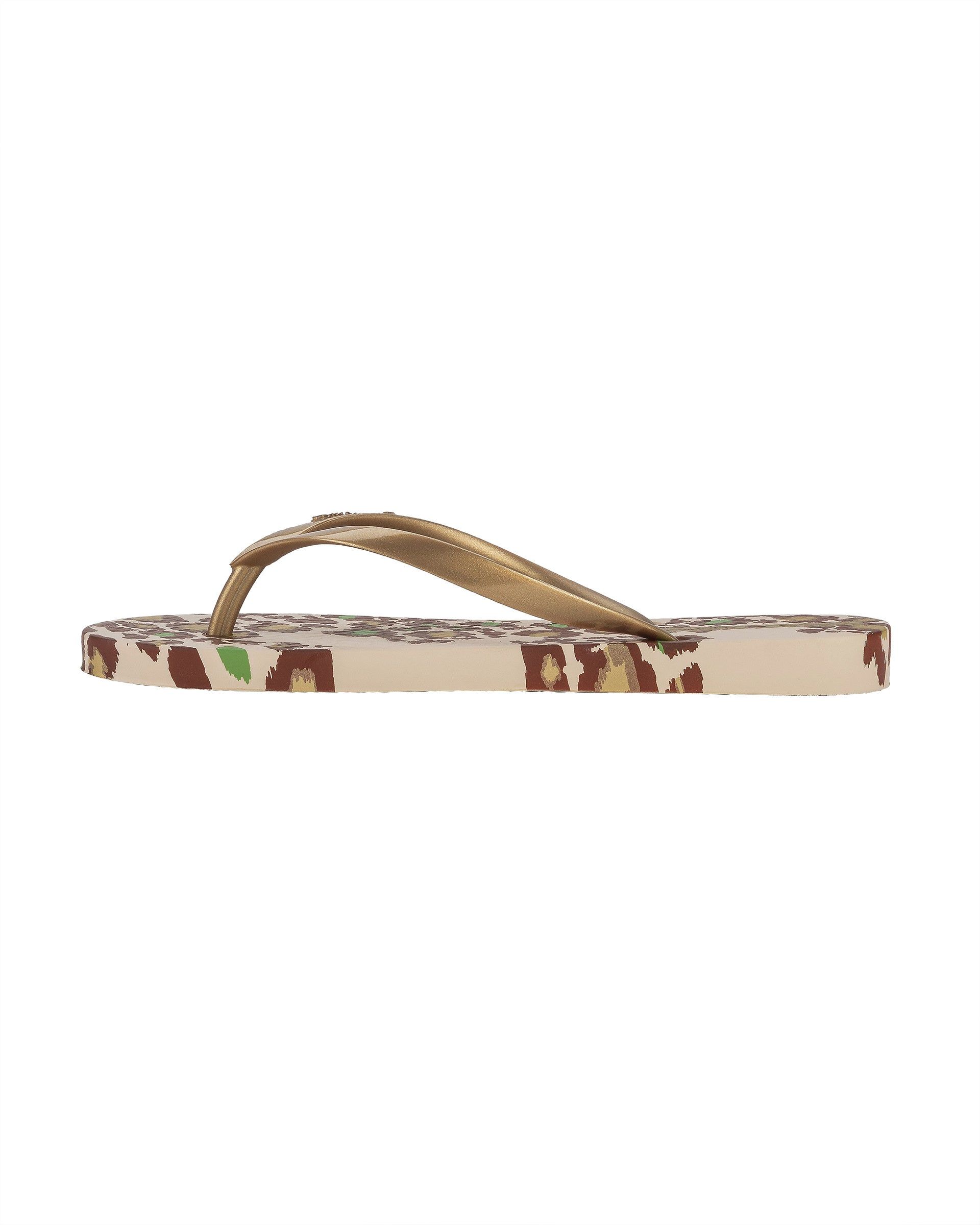 Ipanema Animal Print Beige / Gold | QZEBU-4921