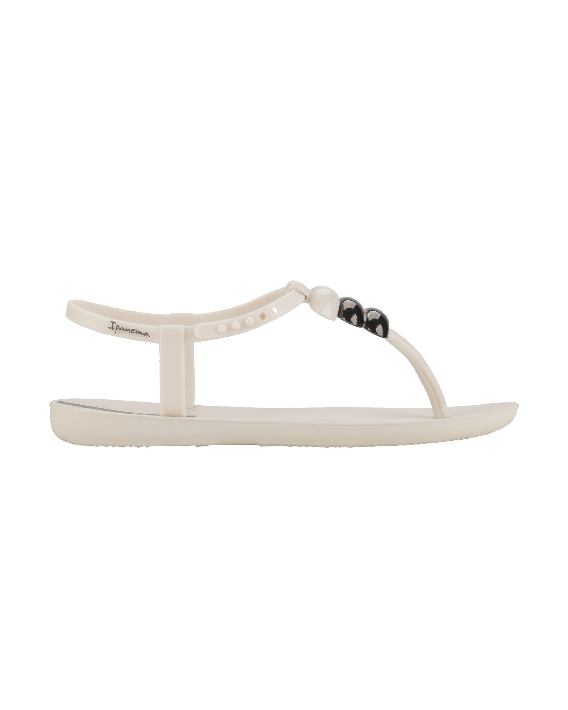 Ipanema Class Sandal Beige / Metal Grey | ANRHY-0435