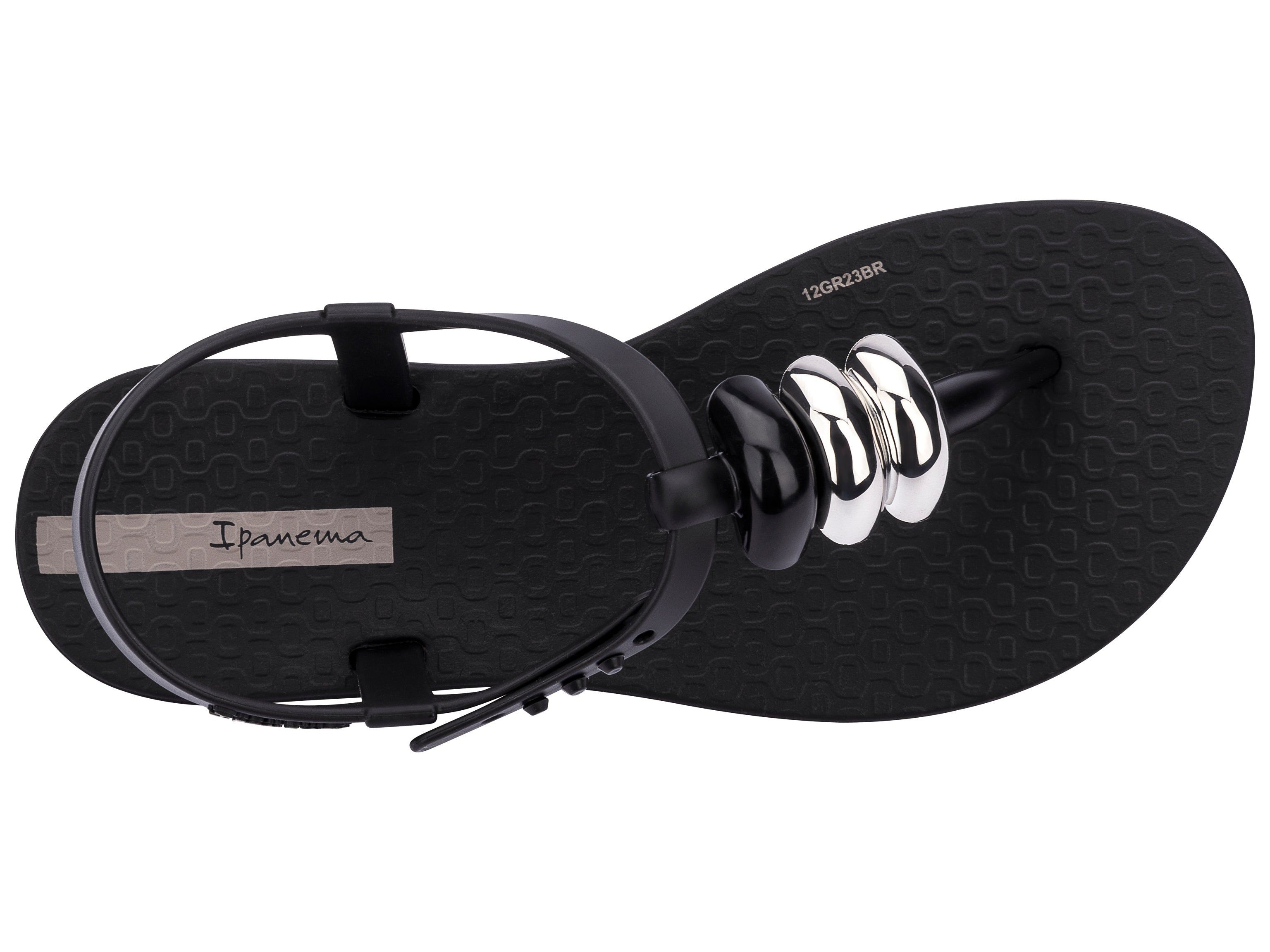 Ipanema Class Sandal Black / Grey | TSZQJ-6874