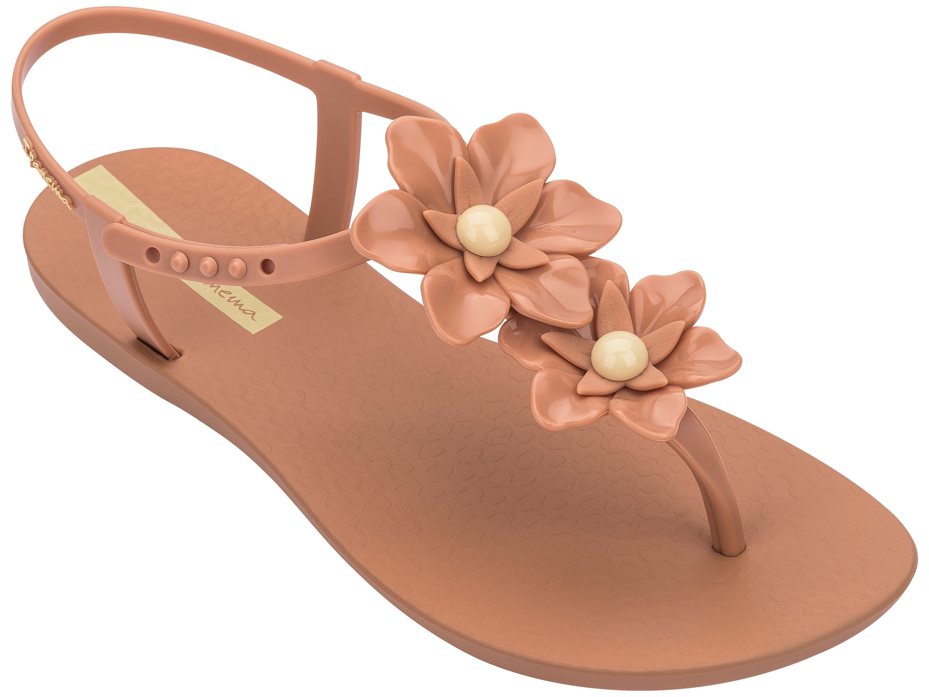 Ipanema Duo Flowers Brown / Yellow | ULHVN-3168