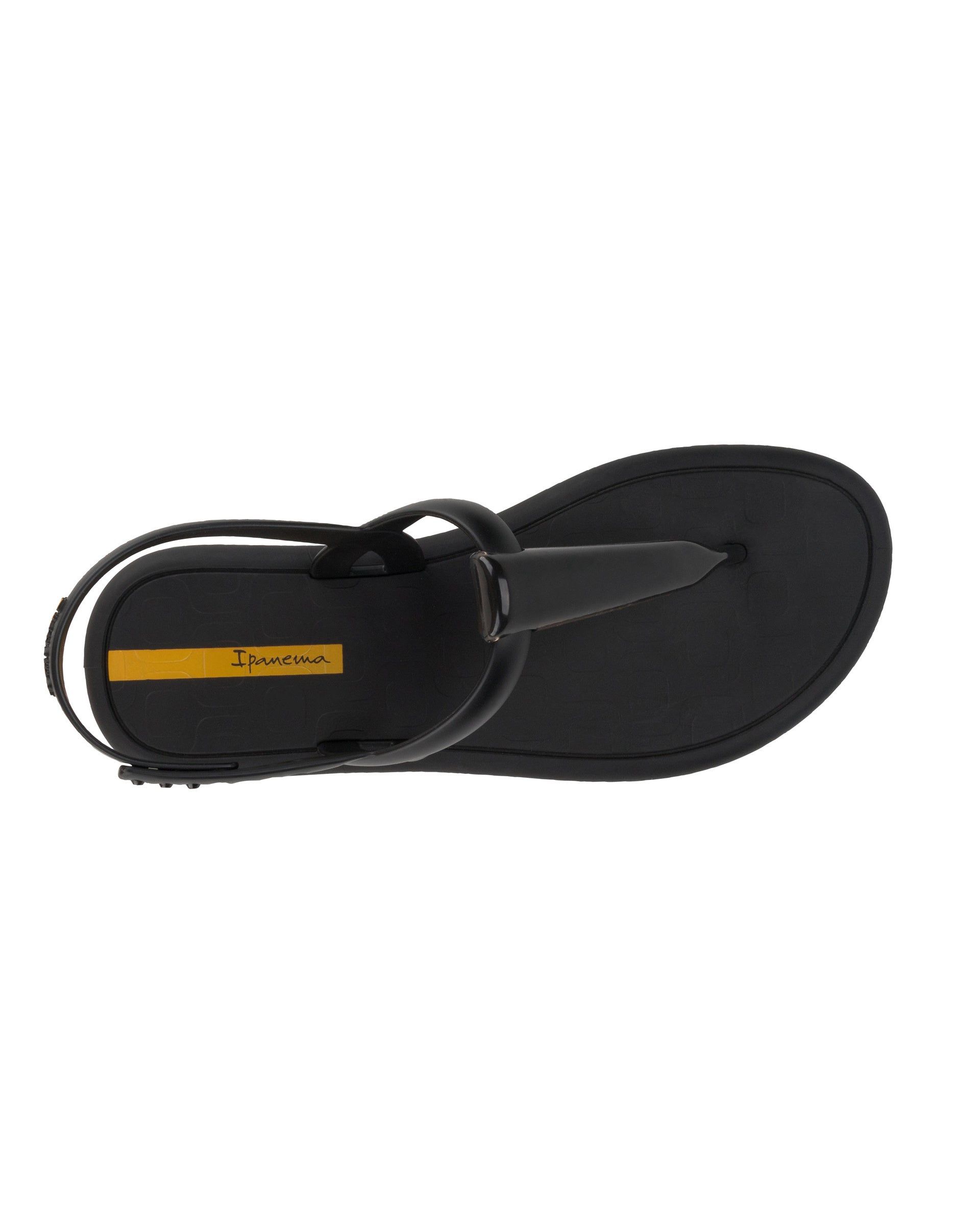 Ipanema Glossy Sandal Black / Black | TKASQ-6895