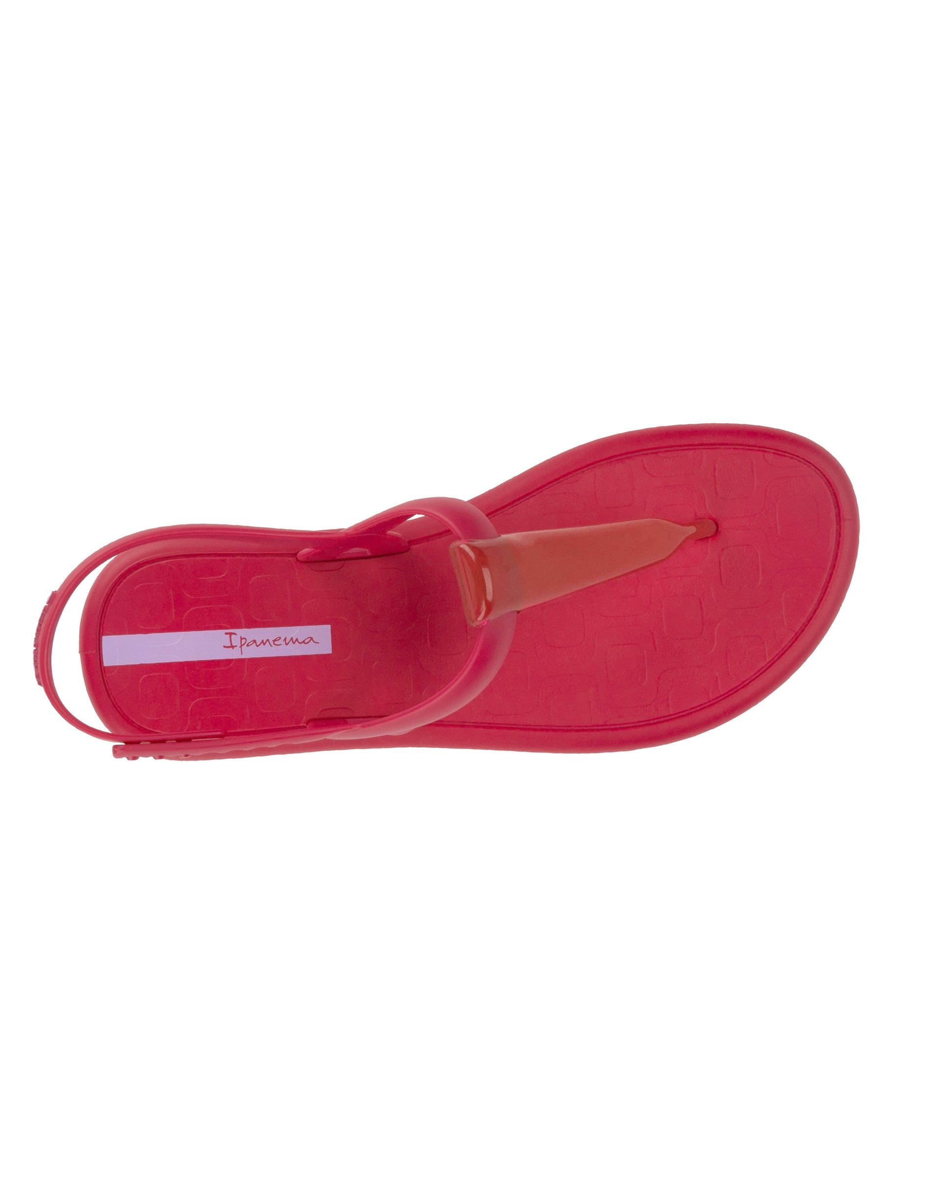 Ipanema Glossy Sandal Red / Red | GHVIR-8927