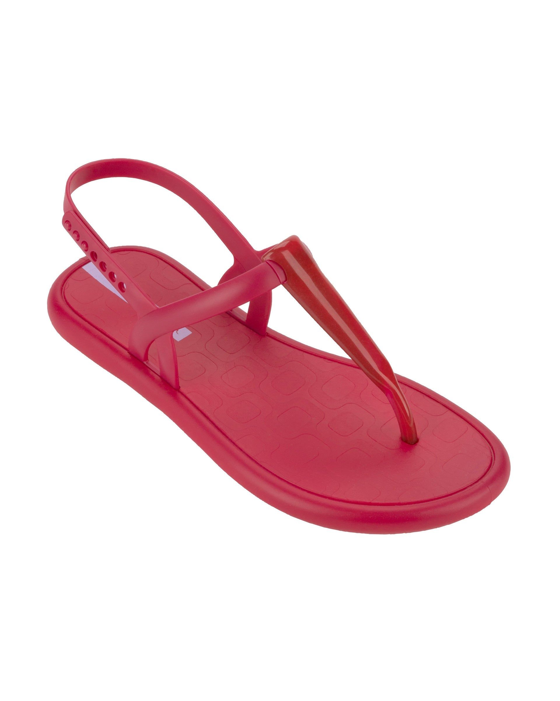 Ipanema Glossy Sandal Red / Red | GHVIR-8927