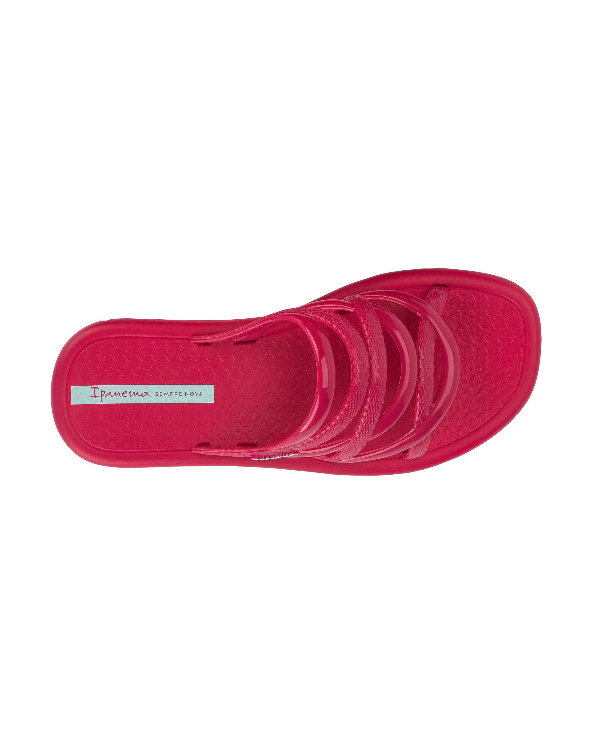 Ipanema Meu Sol Slide Dark Pink / Green | KAZJW-0413