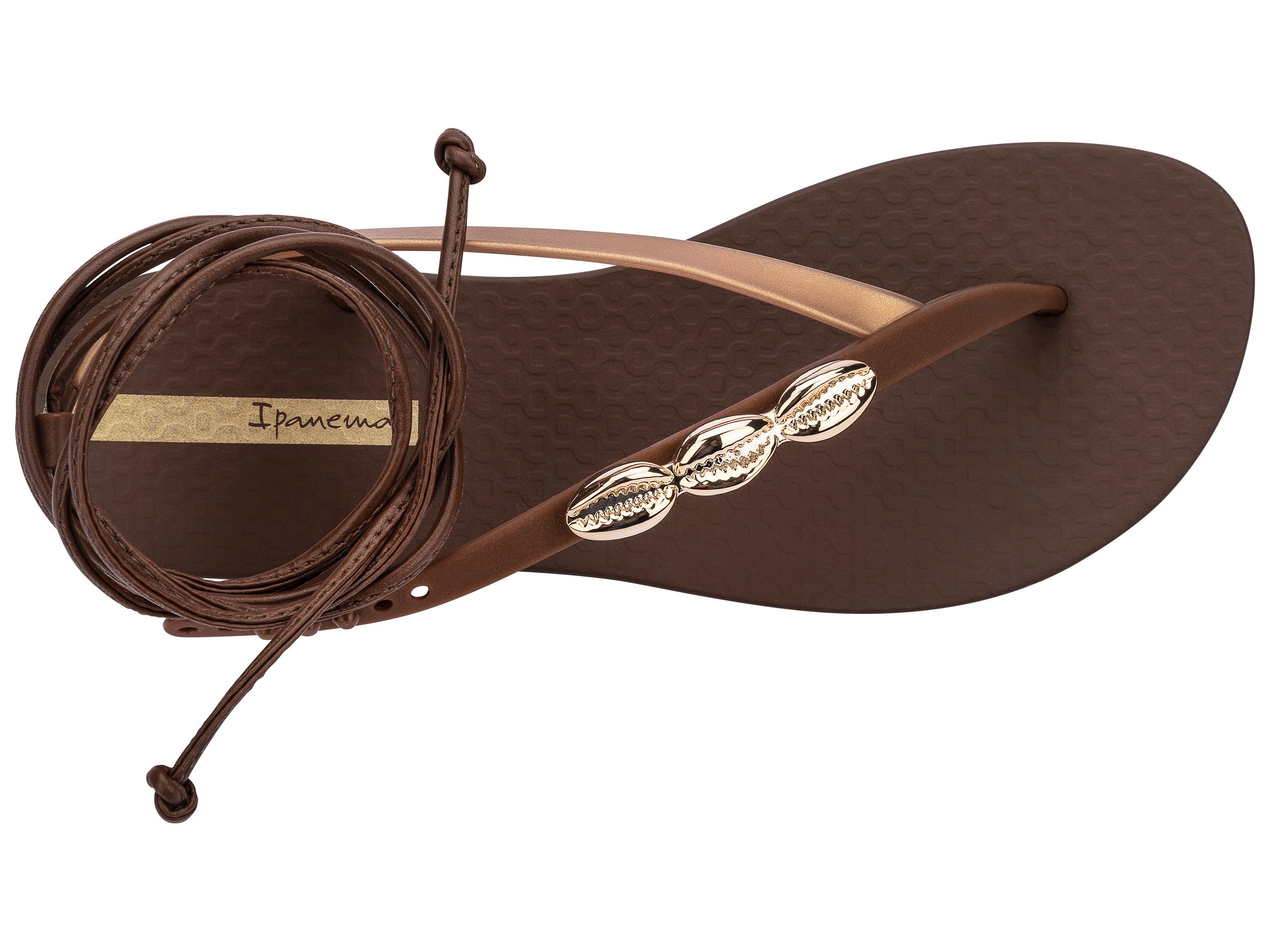 Ipanema Salty Strappy Brown / Gold | GPNCQ-4062