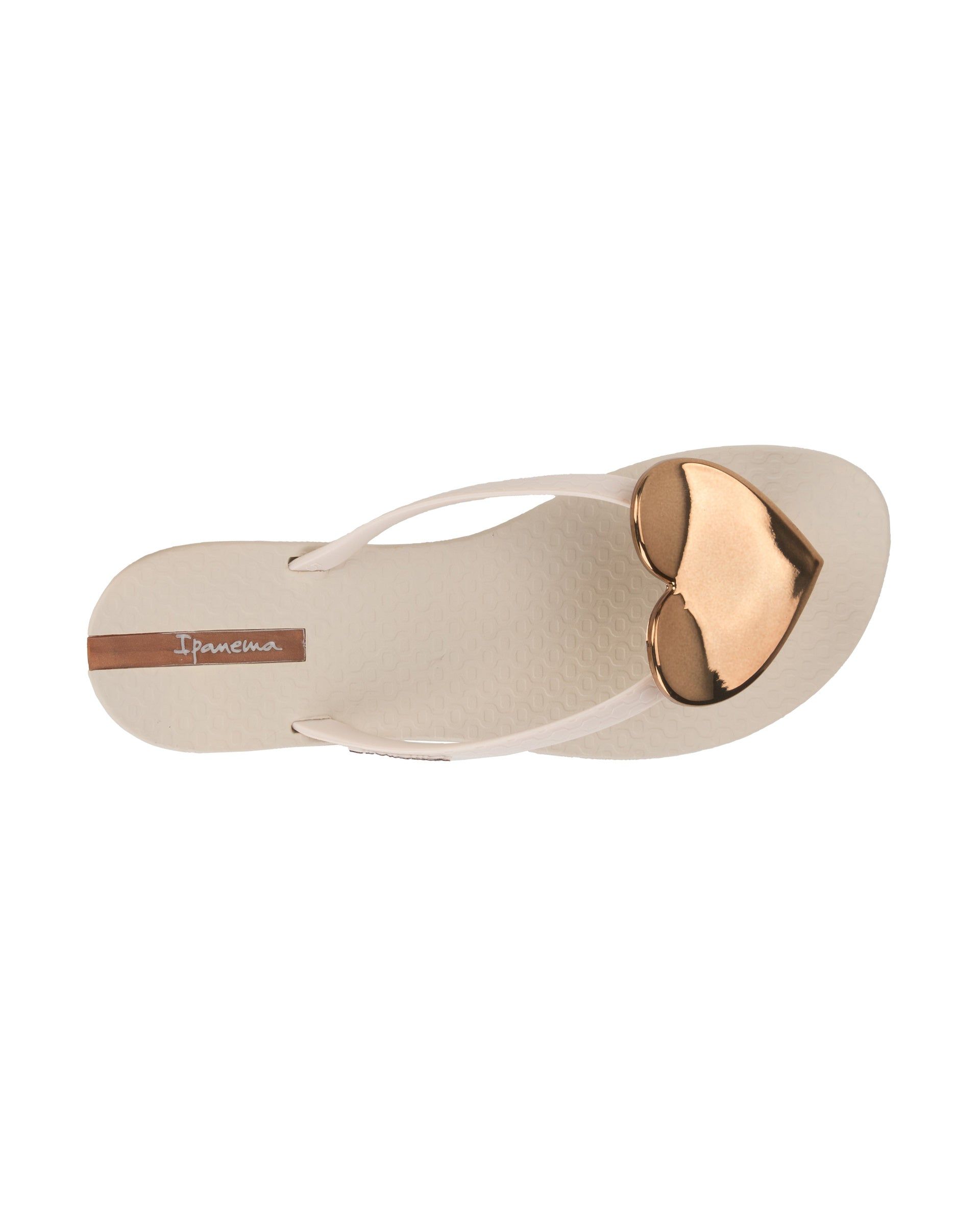 Ipanema Wave Heart Beige / Brown | WZGEX-1869